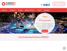 Tablet Screenshot of cires21.com